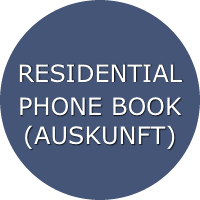 Auskunft residential phone book